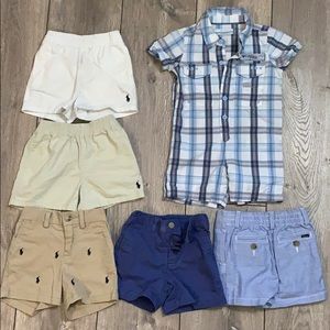 POLO Ralph Lauren Shorts & PFG Columbia Jumper lot